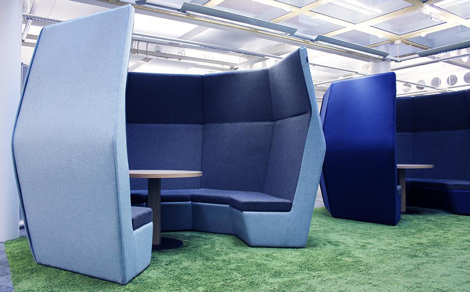 BEN Pod Seating, allowing acoustic privacy for up to 7 Persons, colour options 4 BEN Pod Seating, allowing acoustic privacy for up to 7 Persons, colour options - Image 4