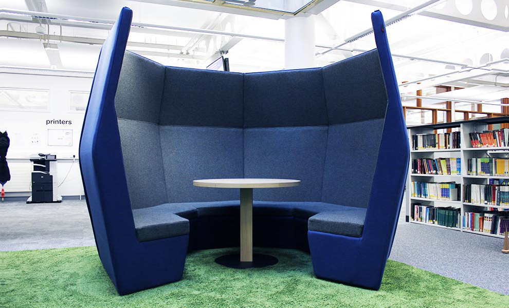 BEN Pod Seating, allowing acoustic privacy for up to 7 Persons, colour options 2 BEN Pod Seating, allowing acoustic privacy for up to 7 Persons, colour options - Image 2