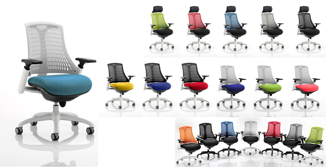 FLEX Task/Operator chair, adjustable arms & Synchro mechanism tension adjustment 2 FLEX Task/Operator chair, adjustable arms & Synchro mechanism tension adjustment - Image 2