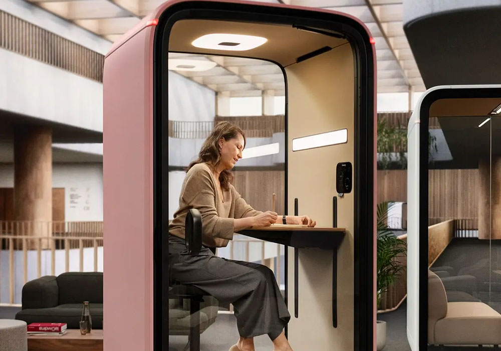 FRAMERY ONE Smart Soundproof Office Pod 5 Framery One Pod / Booth