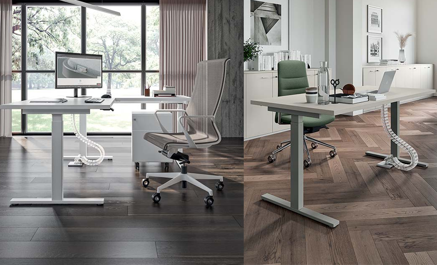 Up & Up Height Adjustable Desk 4 Programmable Motorised Positions Various Layouts 2 Up & Up Height Adjustable Desk 4 Programmable Motorised Positions Various Layouts - Image 2