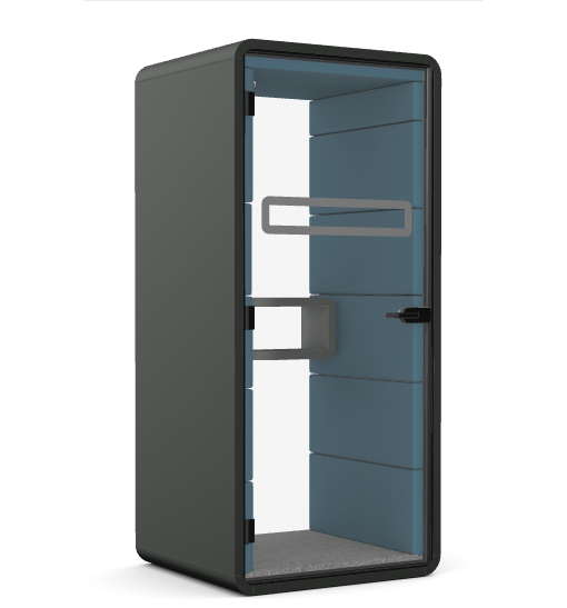 Mikomax Hush Acoustic Phone Booth Pod 1 Mikomax Hush Acoustic Phone Booth