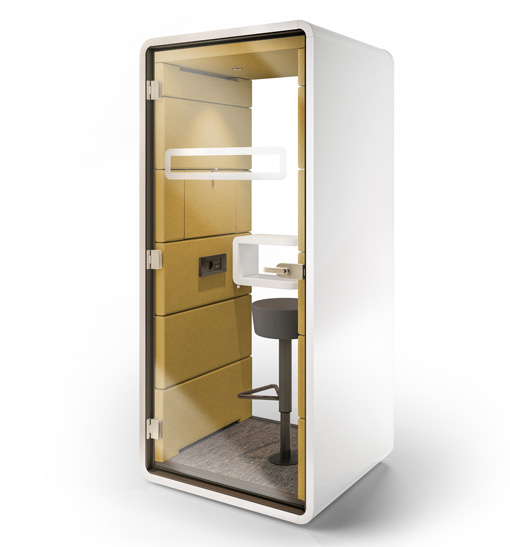 Mikomax Hush Acoustic Phone Booth Pod 2 Mikomax Hush Acoustic Phone Booth