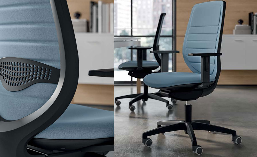 OKAY Operator chair, adjustable arms & lumbar support, optional synchro mechanism 7 OKAY Operator chair, adjustable arms & lumbar support, optional synchro mechanism - Image 7