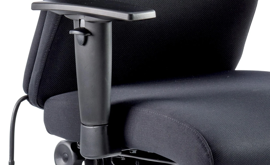 Onyx Orthopaedic Chair, Triple Lever, adjustable arms & backrest, Lumbar Support 4 Onyx Orthopaedic Chair, Triple Lever, adjustable arms & backrest, Lumbar Support - Image 4