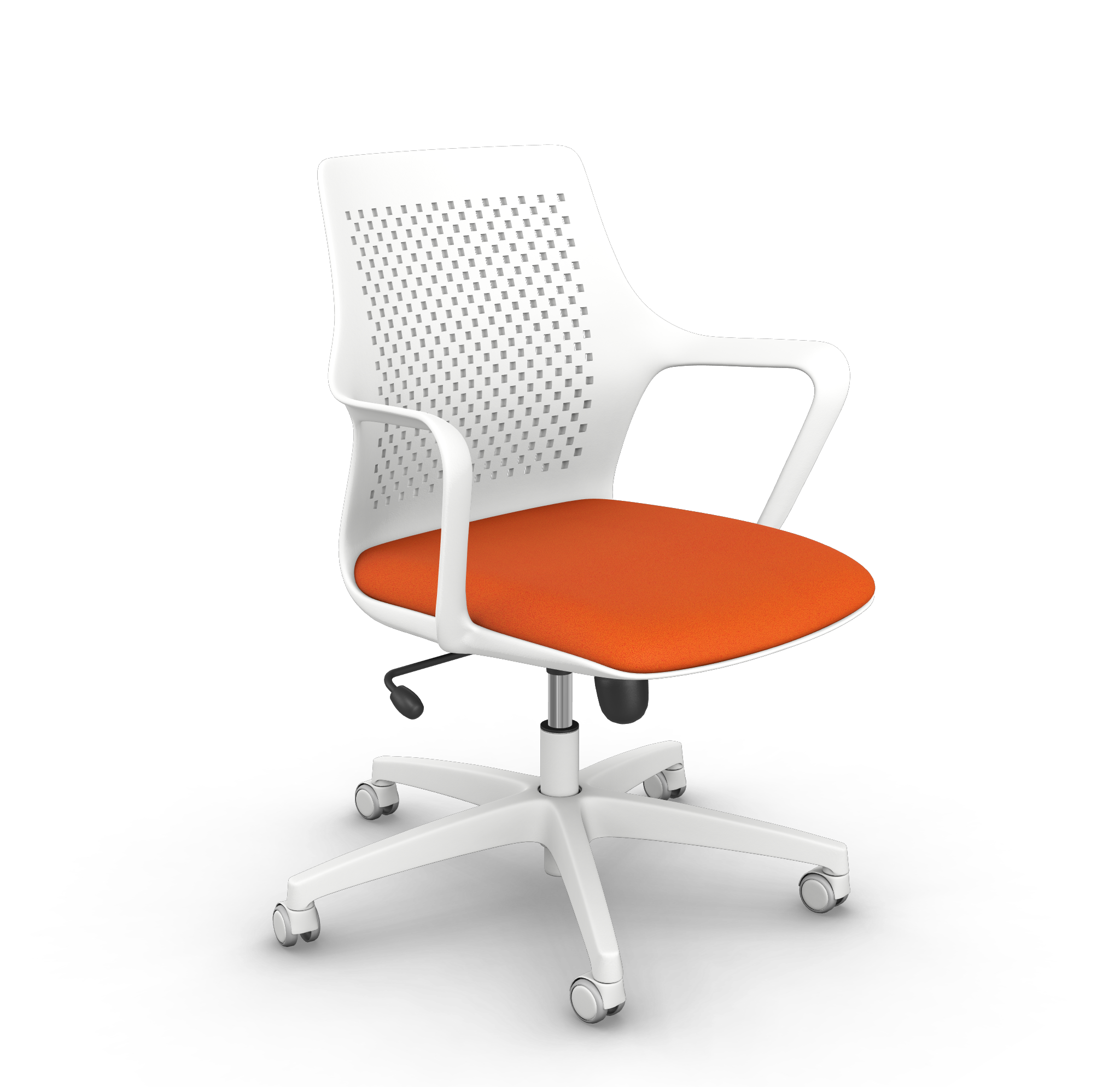 Gemina 121 Adjustable Visitor Chair with Swivel Base 1 Gemina 121 Adjustable Visitor Chair with Swivel Base