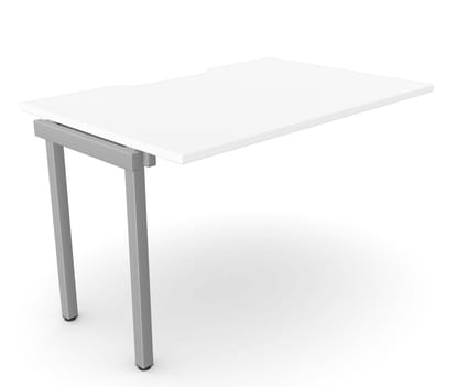 C-Sense Single Desk Add-On For Bench Desking 1 C-Sense Single Desk Add-On For Bench Desking