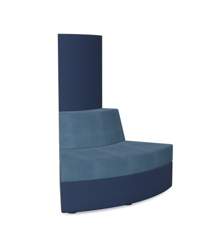 Kleiber Planet W60 H1512 Modular Soft Seating Curved Unit 1 Kleiber Planet W60 H1512 Modular Soft Seating Curved Unit