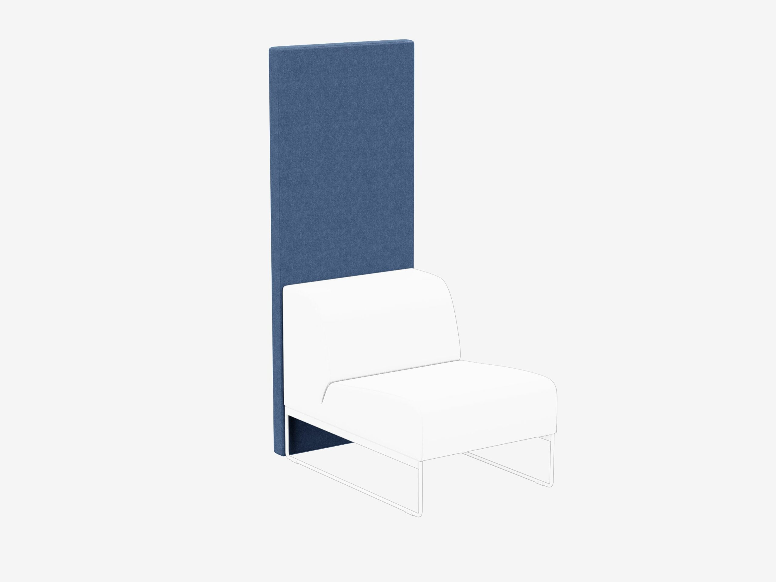 Noti Tritos TM-SS-1 Modular Soft Seating High Back Single Seat Panel 1 Noti Tritos TM-SS-1 Modular Soft Seating High Back Single Seat Panel