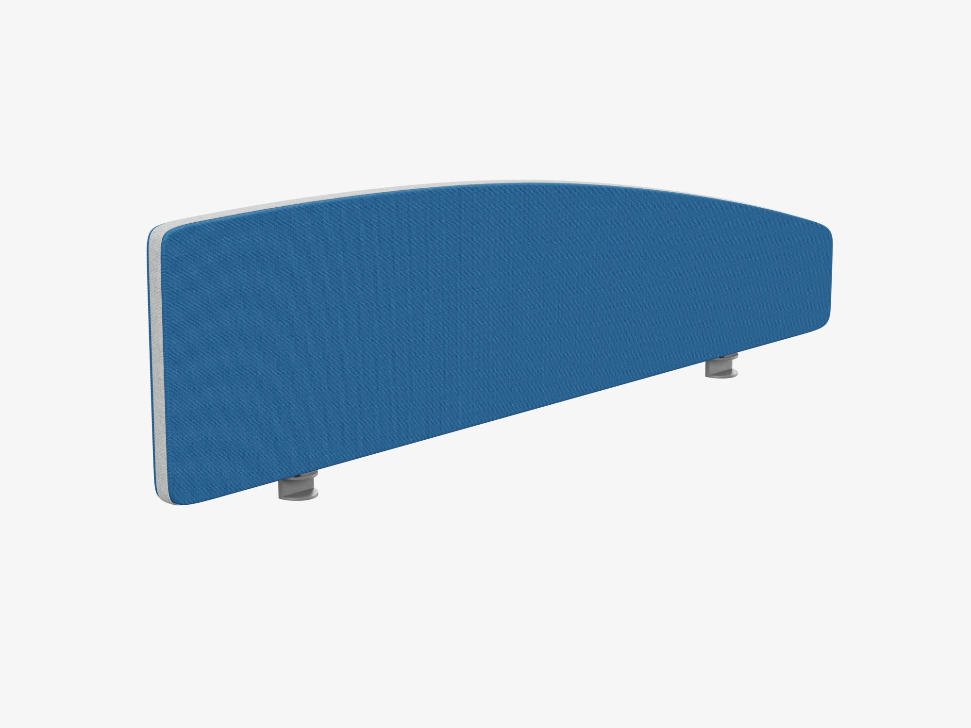 Flite Softline Desk Mounted Curved Top Screen 1 Flite Softline Desk Mounted Curved Top Screen