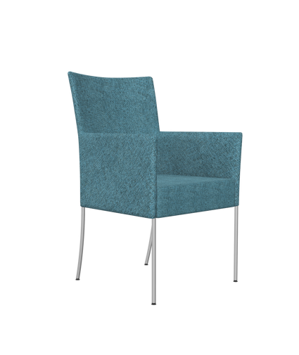 Time 4-Legged Meeting/Dining Chair with Arms 1 Time 4-Legged Meeting/Dining Chair with Arms