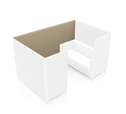 Profim Vancouver Lite Connecting Wall to Create U-shape Set 1 Profim Vancouver Lite Connecting Wall to Create U-shape Set