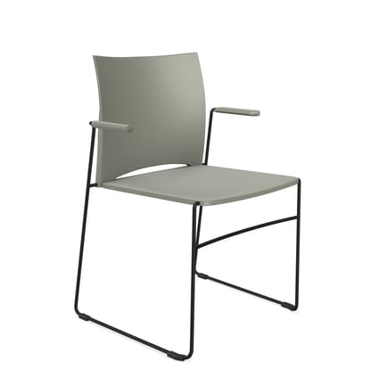 Profim Ariz Plastic Seat with Armrest and Backrest Chair - Model 550V 1 Profim Ariz Plastic Seat with Armrest and Backrest Chair - Model 550V