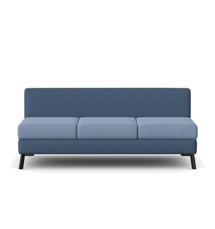 CARA Soft Seating Modular Three Seat Sofa, No Arms 1 CARA Soft Seating Modular Three Seat Sofa, No Arms