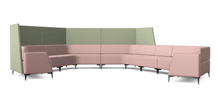 OBAN SCAPE Modular Soft Seating - Configuration 7 1 OBAN SCAPE Modular Soft Seating - Configuration 7