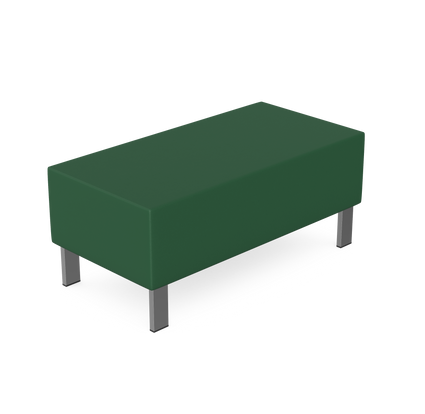 Kleiber Snake Modular Seating Rectangular Seater, 1000 mm Wide with no Backrest 1 Kleiber Snake Modular Seating Rectangular Seater, 1000 mm Wide with no Backrest