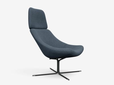 Noti Mishell XL Armchair with Cross Base