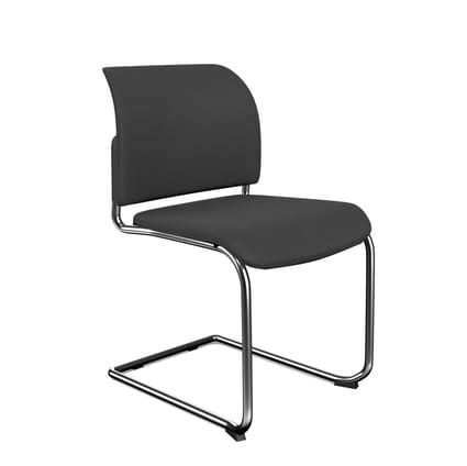 Bit Upholstered Seat and Backrest Chair, Cantilever Frame - Model 570V 1 Bit Upholstered Seat and Backrest Chair, Cantilever Frame - Model 570V