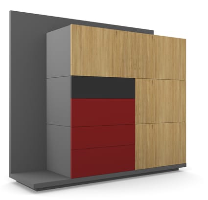 Soreno Executive Wooden Storage System 1 Soreno Executive Wooden Storage System