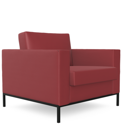 Profim MyTurn Armchair with Metal Legs - Model 10H 1 Profim MyTurn Armchair with Metal Legs - Model 10H