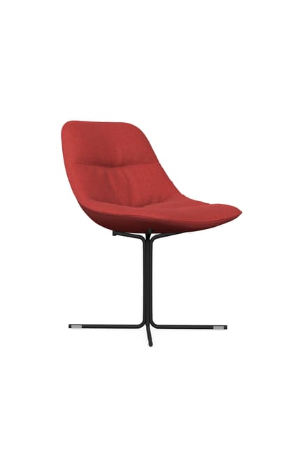 Noti Mishell Soft Chair with Cross Base 1 Noti Mishell Soft Chair with Cross Base