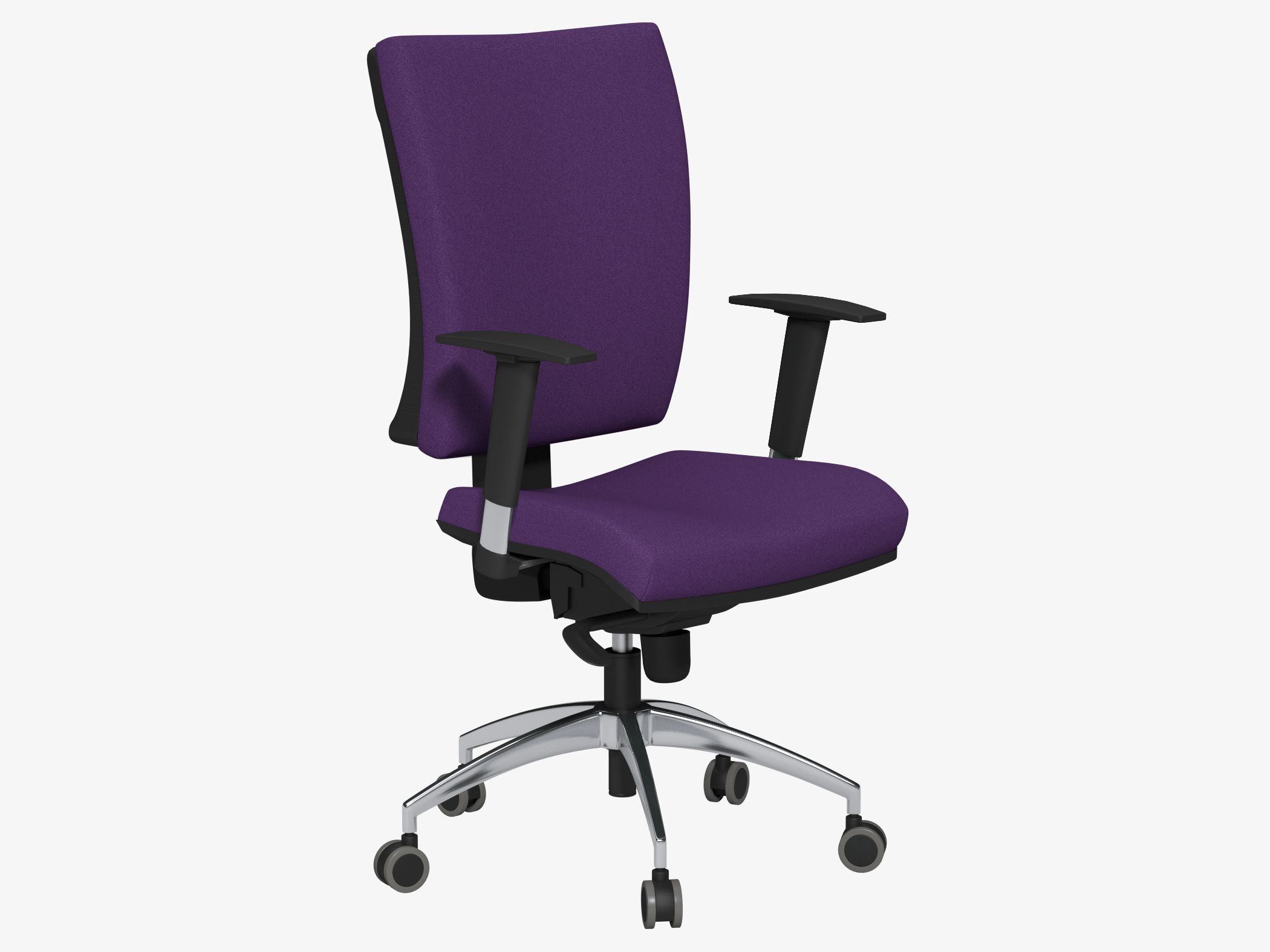 OG3 High Backrest Chrome Frame Swivel Task Chair 1 OG3 High Backrest Chrome Frame Swivel Task Chair
