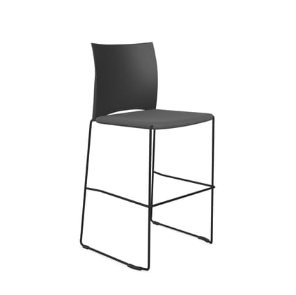 Profim Ariz Upholstered Seat and Backrest Stool - Model 570CV 1 Profim Ariz Upholstered Seat and Backrest Stool - Model 570CV