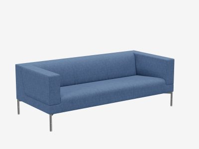 Noti Tritos TR-3-N Soft Seating Modular 3-Seater Sofa with Straight Legs