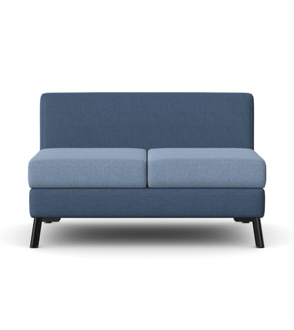 CARA Soft Seating Modular Two Seat Sofa, No Arms 1 CARA Soft Seating Modular Two Seat Sofa, No Arms