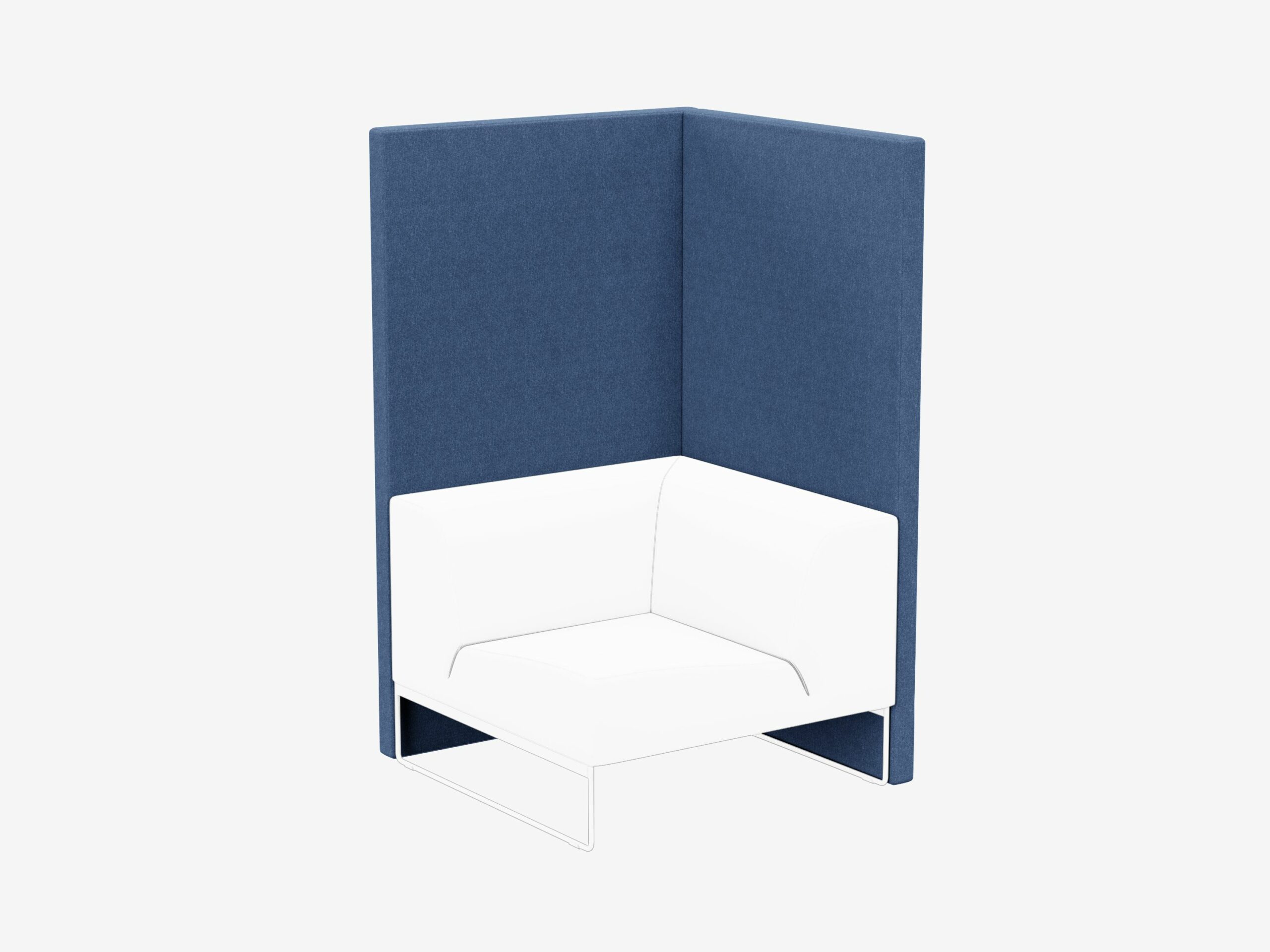 Noti Tritos TM-SS-N Modular Soft Seating High Back Corner Seat Panel 1 Noti Tritos TM-SS-N Modular Soft Seating High Back Corner Seat Panel