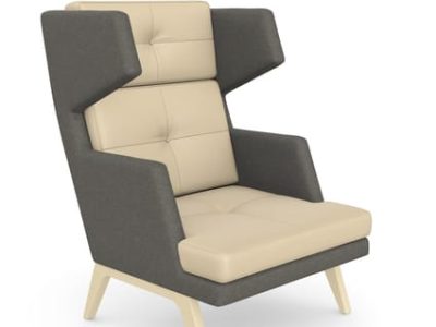 Profim October Soft Seating Armchair with High Backrest
