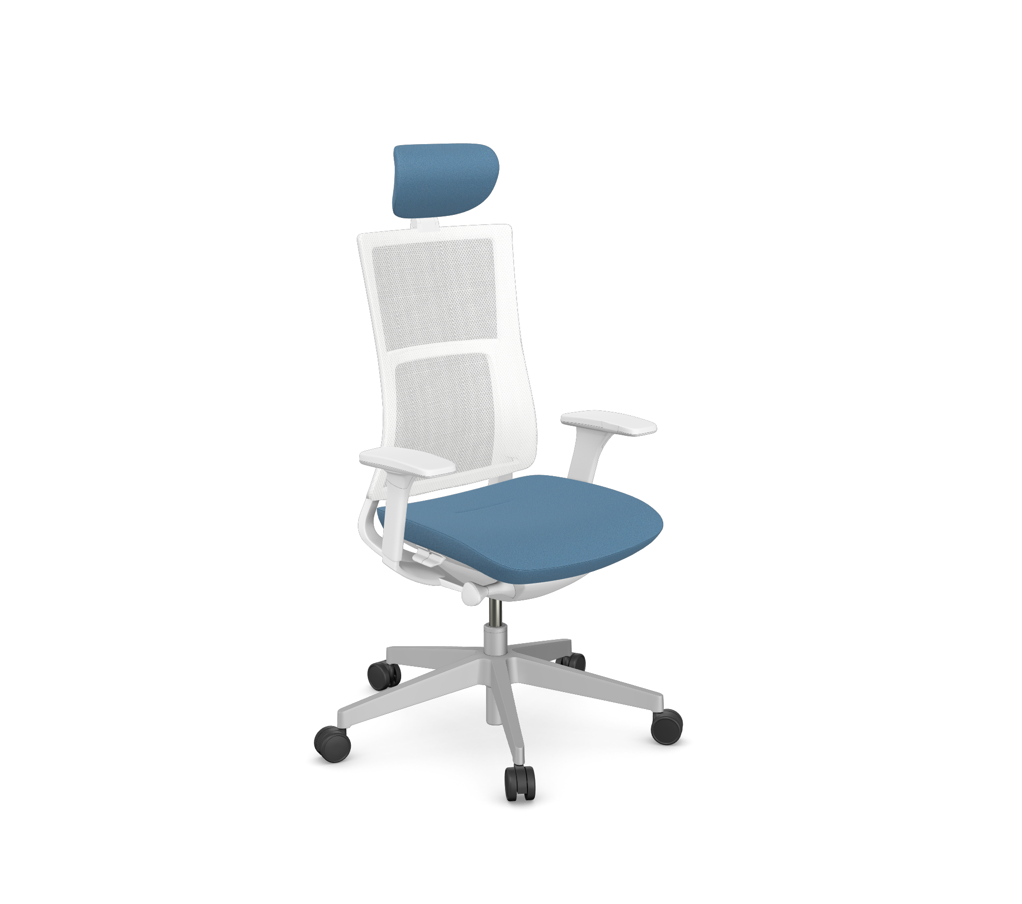 Violle Ergonomic Mesh Backrest Task Chair in Grey Frame 1 Violle Ergonomic Mesh Backrest Task Chair in Grey Frame