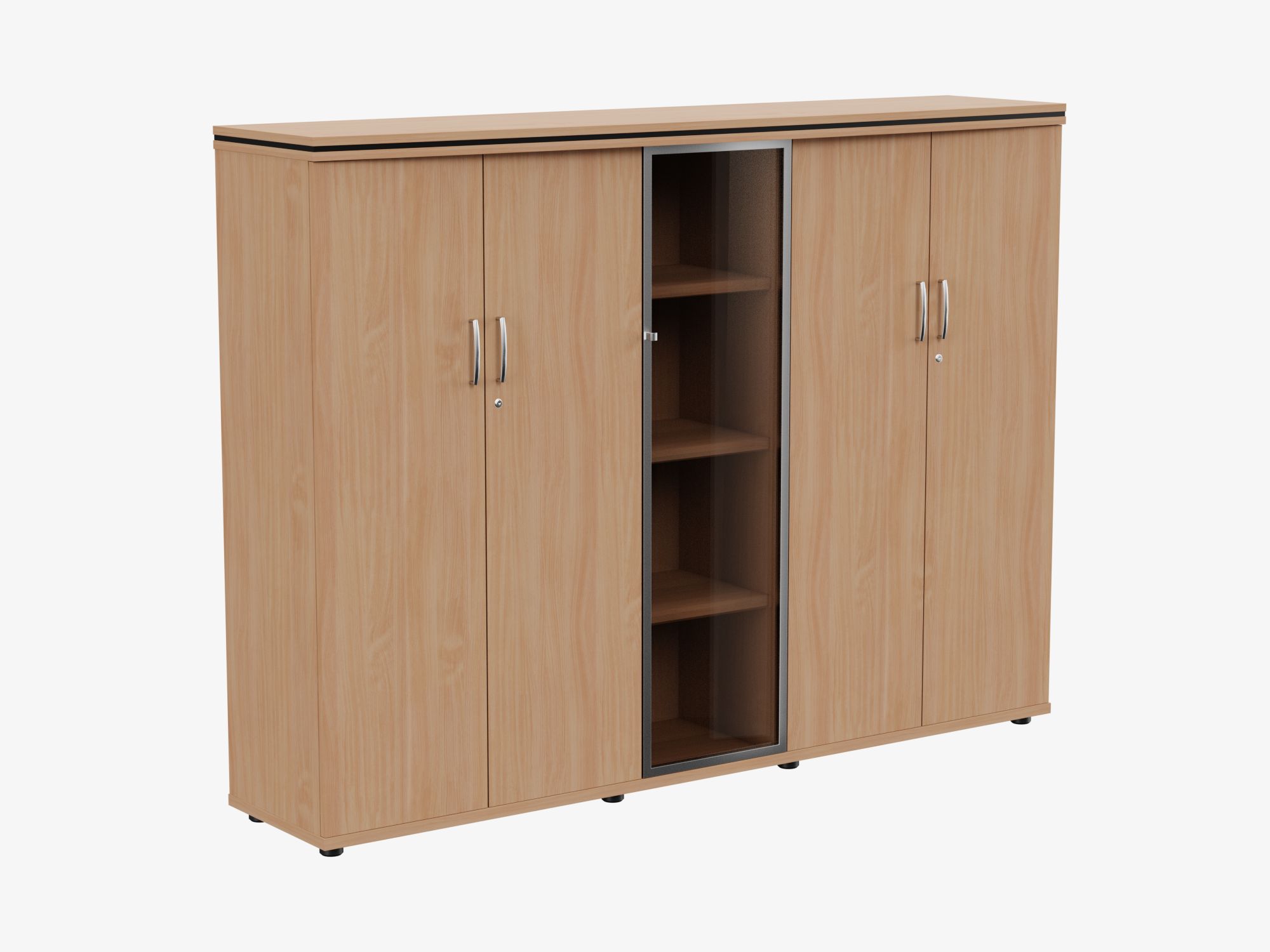 Oskar Executive Wooden Cabinet KA-10 1 Oskar Executive Wooden Cabinet KA-10