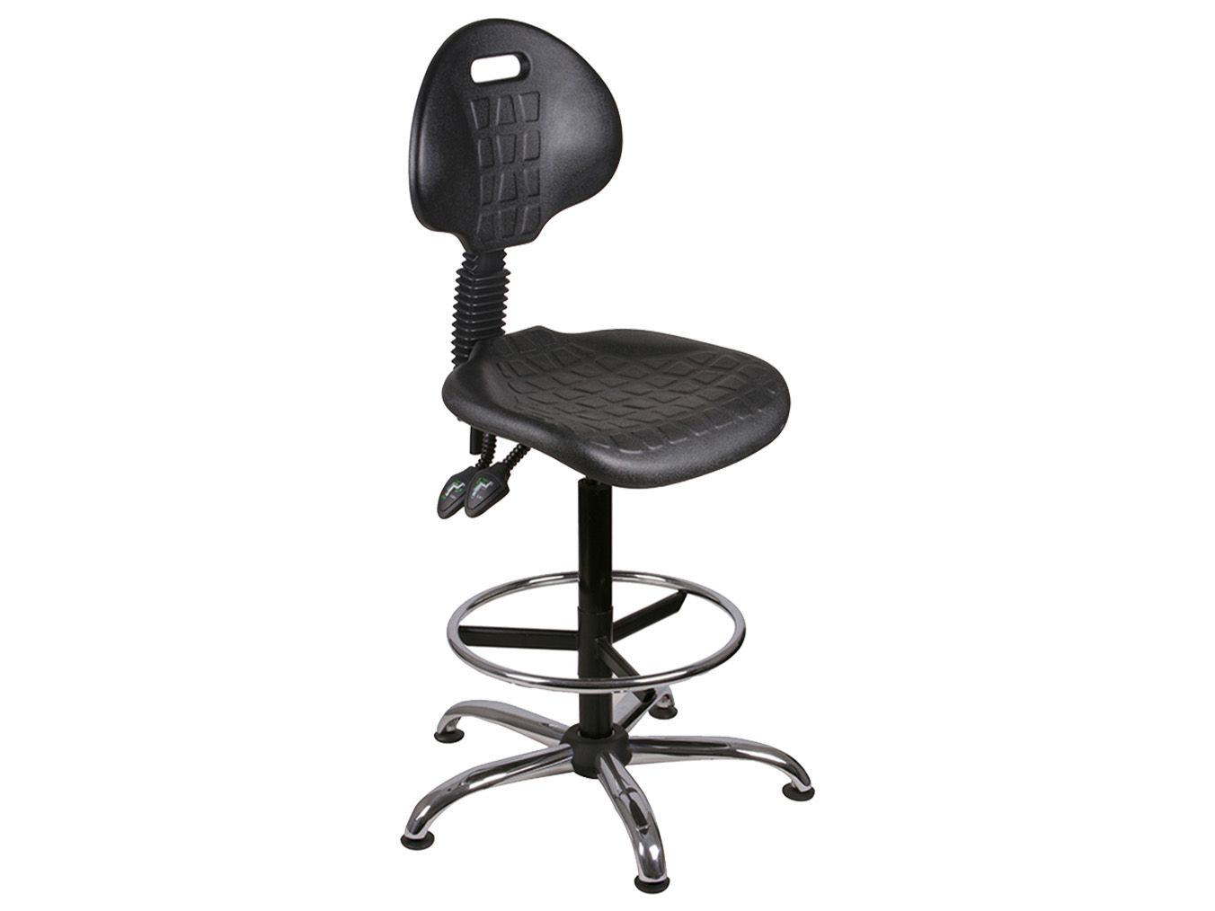 OL6 PU Swivel Draughtman's Chair 1 OL6 PU Swivel Draughtman's Chair
