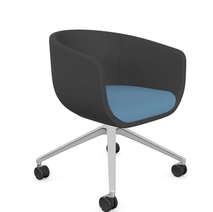 Nu Swivel 4-Legged Armchair - Model 20HC 1 Nu Swivel 4-Legged Armchair - Model 20HC