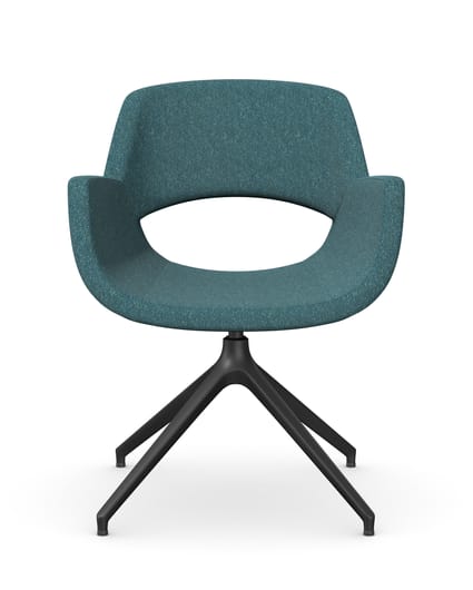 FIELDER Chair with Pyramidal Nylon Base 1 FIELDER Chair with Pyramidal Nylon Base