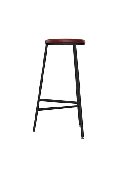Rotor Wooden three-legged bar stool 1 Rotor Wooden three-legged bar stool