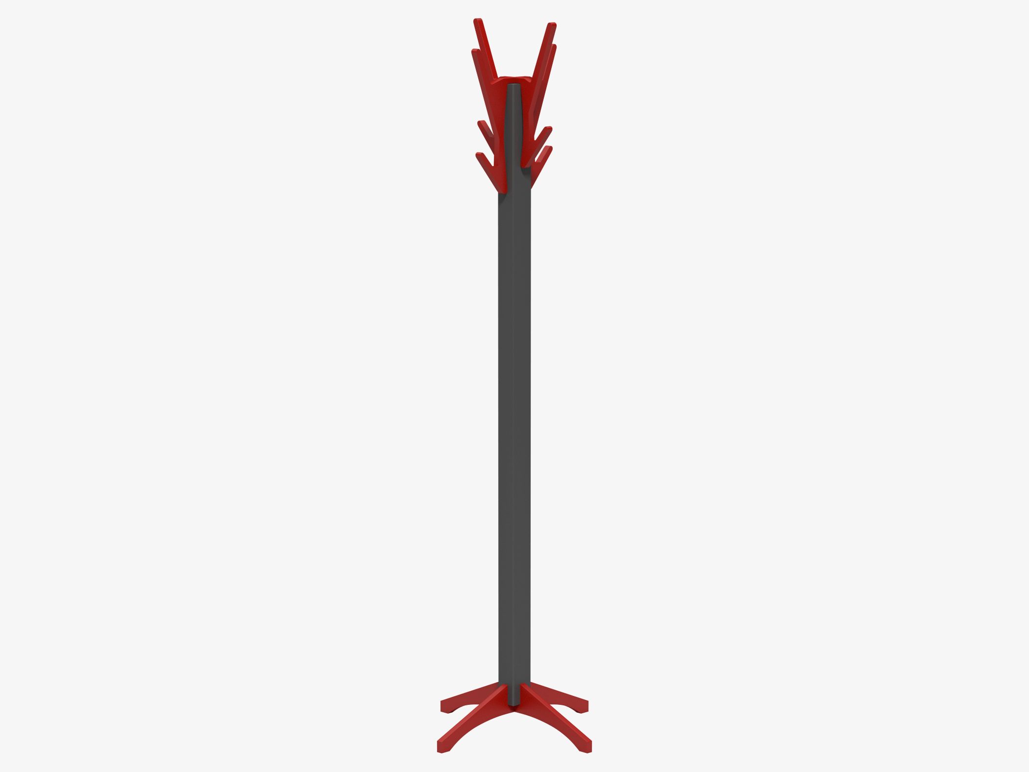 Sove Colourful Metal Coat Stand with Eight Hooks 1 Sove Colourful Metal Coat Stand with Eight Hooks