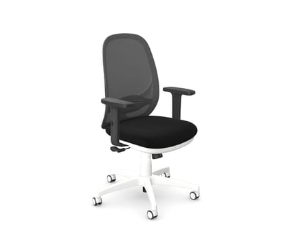 Andy Mesh Back Operator Chair White 1 Andy Mesh Back Operator Chair White