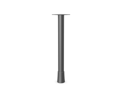 Linus - Reception Desk Pole Leg 1 Linus - Reception Desk Pole Leg