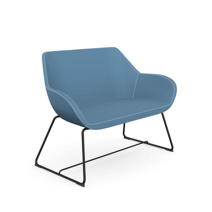 Profim Fan 2-Seat Sofa with Cantilever Legs - Model 20V 1 Profim Fan 2-Seat Sofa with Cantilever Legs - Model 20V
