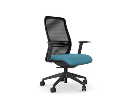 NV Mesh Back Ergonomic Task Chair with Adjustable Arms 1 NV Mesh Back Ergonomic Task Chair with Adjustable Arms