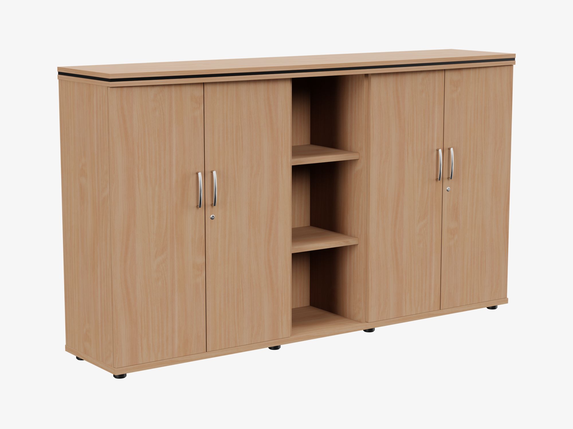 Oskar Executive Wooden Cabinet KA-6 1 Oskar Executive Wooden Cabinet KA-6