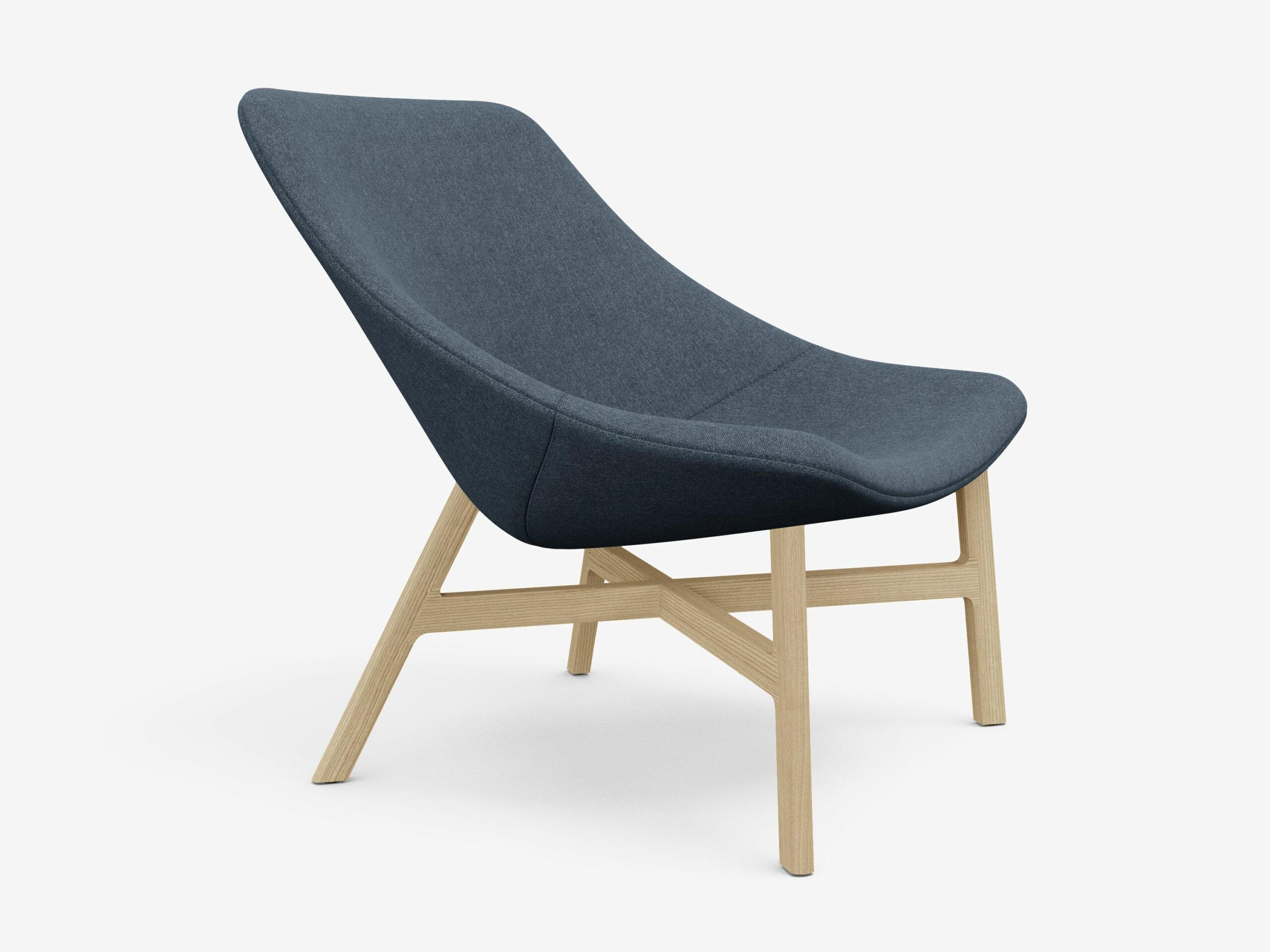 Noti Mishell Armchair with Wooden Legs 1 Noti Mishell Armchair with Wooden Legs