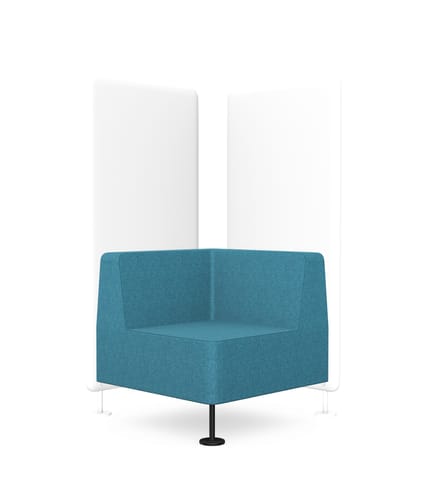 Wall In Corner Armchair to be Connected with 1 Partition Wall - Model 31 1 Wall In Corner Armchair to be Connected with 1 Partition Wall - Model 31