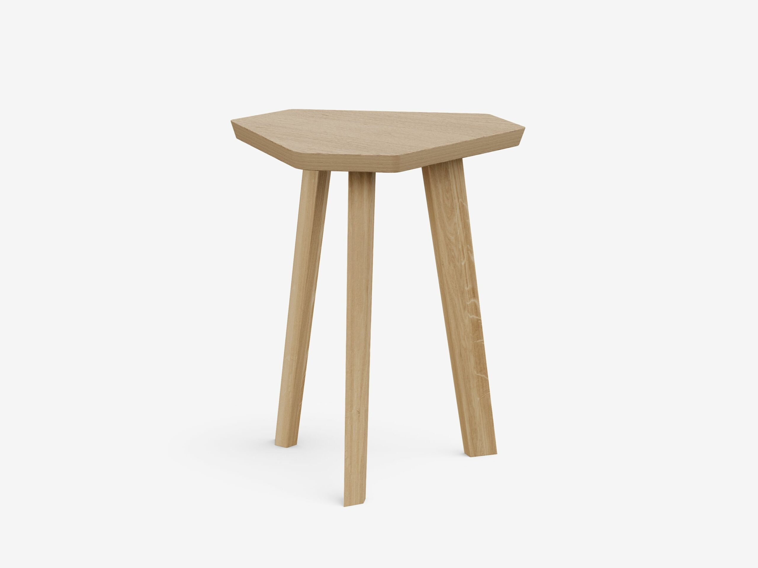 Noti Clapp Small High Wooden Coffee Table 1 Noti Clapp Small High Wooden Coffee Table