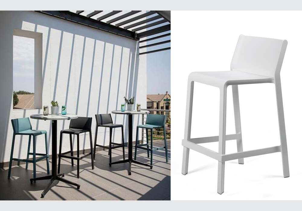 Trill fiberglass Stool polypropylene and 100 % recyclable. Stackable. 7 Trill fiberglass Stool polypropylene and 100 % recyclable. Stackable. - Image 7