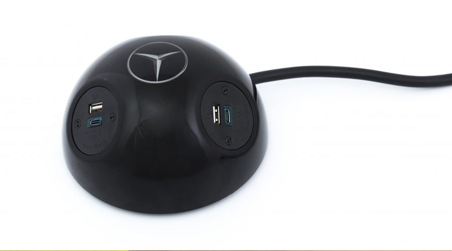 PLUTO Power & USB module fixed or free standing mounting with 360° socket access 3 PLUTO Power & USB module fixed or free standing mounting with 360° socket access - Image 3