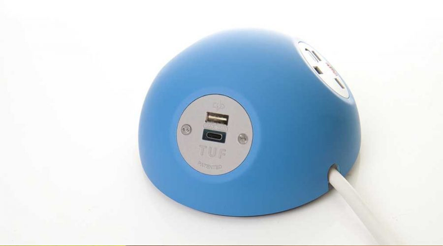 PLUTO Power & USB module fixed or free standing mounting with 360° socket access 2 PLUTO Power & USB module fixed or free standing mounting with 360° socket access - Image 2
