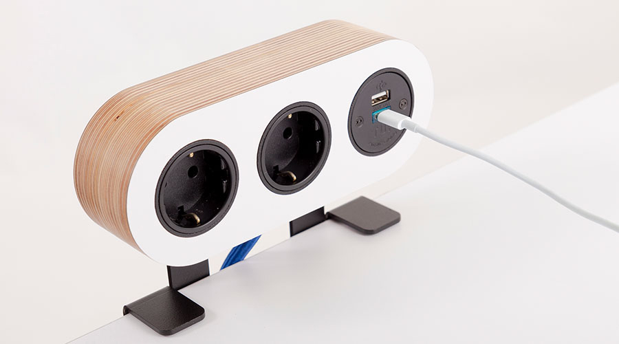 PLY Power module with birch plywood and laminate finish, 2 & 3 gang versions. 2 PLY Power module with birch plywood and laminate finish, 2 & 3 gang versions. - Image 2